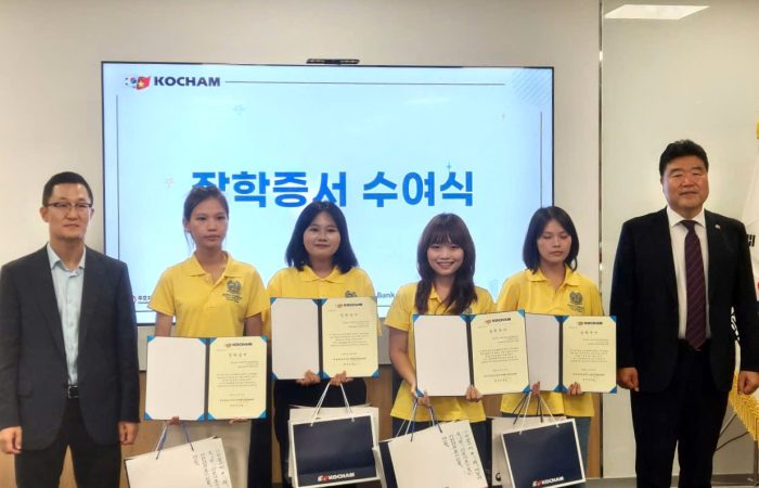Sinh viên BVU tiếp tục đón nhận học bổng KOCHAM 2026 – Tiếp sức ước mơ, kết nối tương lai Việt – Hàn