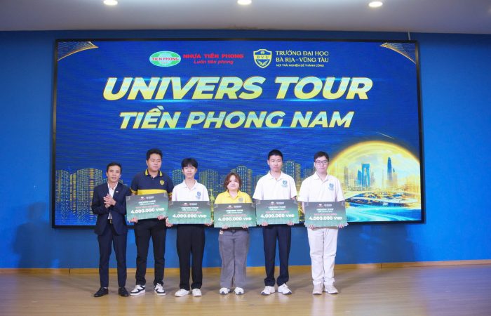 Univers Tour – Tiền Phong Nam trao học bổng tại BVU: Tiếp sức sinh viên công nghệ – kỹ thuật