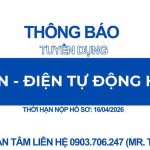 PETROSETCO VŨNG TÀU TUYỂN DỤNG